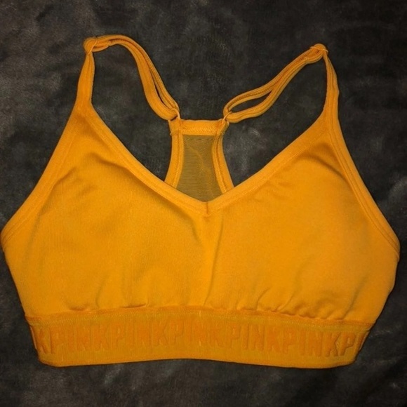 Pink Victoria secret sports bra